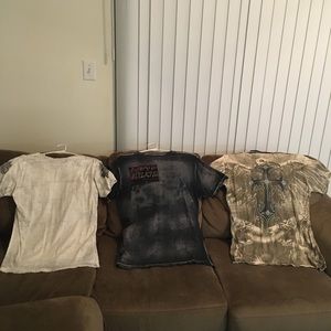 Affliction shirts